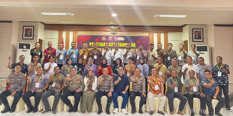 Pelatihan Capasity development and upgrading programmes yang diselenggarakan oleh Biro SDM Polda Gorontalo, Rabu (23/11/2022) (istimewa)