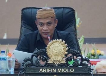 Anggota DPRD kota Gorontalo, Arifin Miolo. Dok: Humas
