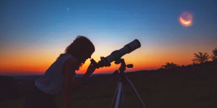 Ilustrasi Gerhana Bulan. (Shutterstok)