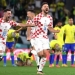 "Para pemain Kroasia merayakan kemenanan atas Brasil. ((Foto. Instagram @fifaworldcup))"