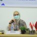 Wakil Bupati Merlan S. Uloli didampingi Kepala Dinas Sosial, Pemberdayaan Perempuan Perlindungan Anak, Pengendalian Penduduk dan Keluarga Berencana Kabupaten Bone Bolango,dan Perwakilan BKKBN Provinsi Gorontalo saat membuka Rapat Koordinasi Percepatan Penurunan Stunting di Rumah Makan Teras Amelia, Kamis (29/9/2022). (Foto Amalia/Diskominfo)
