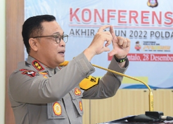 Kapolda Gorontalo, Irjen Pol. Helmy Santika. (Foto:Humas Polda Gorontalo)