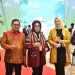 Wali Kota Gorontalo, Marten Taha (kedua dari kiri). Kepala Bappeda kota Gorontalo, Meydi N. Silangen (kedua dari kanan). Saat mengikuti konferensi SDGs Indonesia, di Jakarta, Kamis (1/12/2022). Dok: Humas