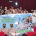 Kapolresta Gorontalo Kota, AKBP Ardi Rahananto bersama jajaran dan insan pers Gorontalo berpose usai menonton film uti deng keke di XXI City Mall Gorontalo, Selasa (13/12/2022) (istimewa)