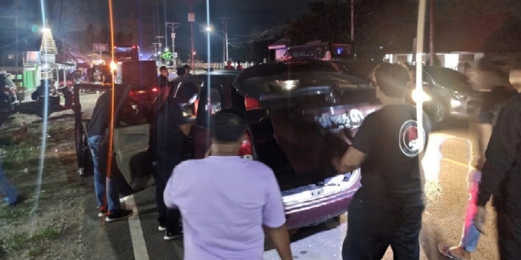 Direktorat Reserse Narkoba, Polda Gorontalo yang di backup oleh Polres Pohuwato berhasil mengamankan 7 orang positif zat Amfetamin di wilayah perbatasan Gorontalo dan Sulawesi Tengah, Kamis (9/12/2022).
