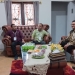Wakil Ketua MPR RI, Fadel Muhammad (batik), saat kunjungan kerja ke KPU Provinsi Gorontalo, Selasa (20/12/2022). (hasan/gopos)