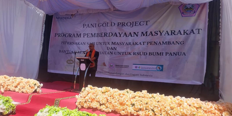 Pani Gold Project Bantu Alkes Rp 1 Miliar untuk Dukung Program SMS