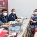 Bakal calon anggota DPD, Rahmijati Jahja, saat menyerahkan syarat dukungan pencalonan DPD ke Komisi Pemilihan Umum (KPU) Provinsi Gorontalo, Selasa (20/12/2022). (hasan/gopos)