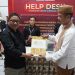 Bakal calon anggota DPD, Rusliyanto Monoarfa, menyerahkan berkas dukungan masyarakat ke KPU Provinsi Gorontalo, Selasa (28/12/2022)