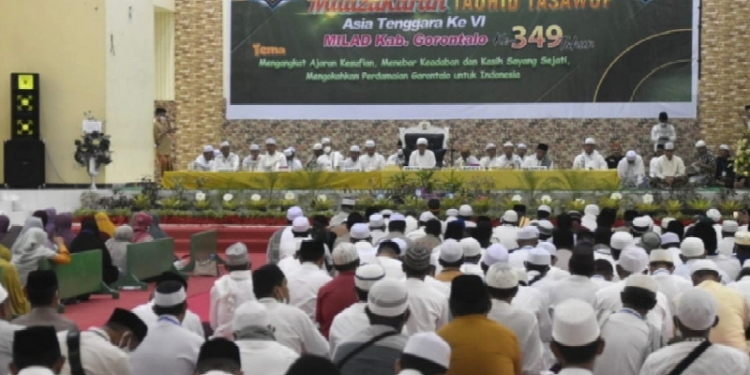 Kegiatan Mubahasah Tauhid Tauhid Tasawuf di Gedung Kasmat Lahay, Rabu (23/11/2022)