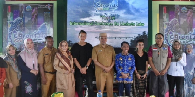 the International Conference on Limboto Lake (konferensi internasional Danau Limboto), Rabu (23/11/2022).