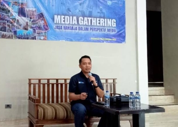 Kepala Jasa Raharja Gorontalo, Kemal Karman Kamaludin, Sabtu (3/12/2023). Sari/gopos
