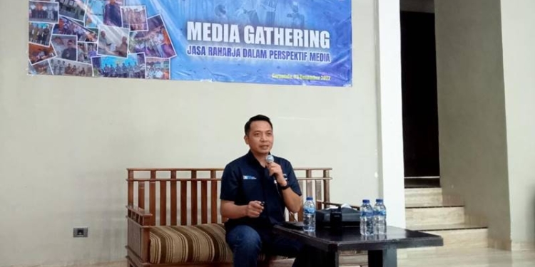 Kepala Jasa Raharja Gorontalo, Kemal Karman Kamaludin, Sabtu (3/12/2023). Sari/gopos