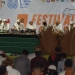 Warga desa Langgula bersama Majelis Muhyin Nuufus Gorontalo bersalawat pada Kamis, (15/12/2022) di Lapangan Desa Langgula, Kecamatan Batudaa Pantai.