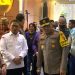 Rombongan Penjagub Gorontalo meninjau keamanan natal di Gereja JKI FHCC dan disambut langsung oleh Pendeta Hanani Meliando, Sabtu (24/12/2022) (muhajir/gopos)