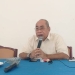 Adhan Dambea memberikan keterangan pers, Senin (26/12/2022) (muhajir/gopos)