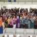 Ratusan mahasiswa UNG ikut pada kuliah umum ministerial lecture yang menghadirkan Sekretaris Jenderal Kementerian Ketenagakerjaan Republik Indonesia Prof. Anwar Sanusi, Ph.D. (istimewa)
