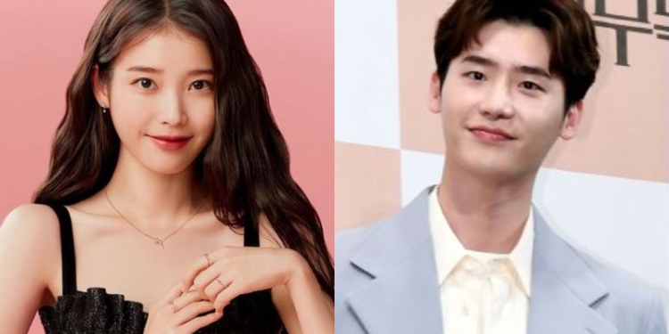 IU dan Lee Jong Suk. Foto: Kolase Naver.com