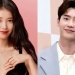 IU dan Lee Jong Suk. Foto: Kolase Naver.com