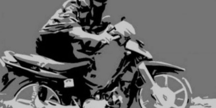Ilustrasi pencurian sepeda motor (Suara.com)