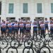 Anggota Gorontalo Roadbike Club (GRBC) berpose bersama dengan jersey GRBC yang baru. (Foto: facebook @wahied lahay)