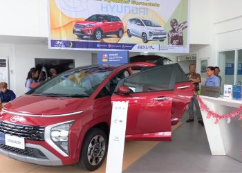 Hyundai Stargazer yang mendapatkan penghargaan MPV terbaik dari GridOto tahun 2022.