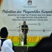 Ketua KPU Pohuwato, Rinto Ali, Saat Memberikan Sambutan Pelantikan PPK Pohuwato, di Gedung Panua Pohuwato, Rabu 04/01/2023 (Istimewa)