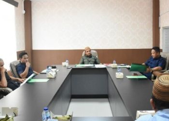 Pembahasan ranperda PTSP oleh tim pansus II, DPRD kota Gorontalo. Dok/Humas