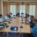 Wabup Merlan S. Uloli saat memimpin rapat Koordinasi dan Konsolidasi Penguatan Percepatan Kerjasama antara Koperasi Pemasaran Tindaho Bone Bolango dan PT Gorontalo Minerals di Ruang Rapat Bupati, Rabu (4/1/2023). (Foto Indra/Gopos)