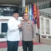 Rektor UNG, Eduart Wolok bersama Kapolda Gorontalo Irjen Pol. Helmy Santika (muhajir/gopos)