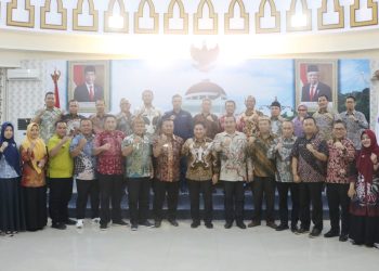 Pelaksanaan serah terima jabatan Pimpinan OPD di Lingkungan Pemerintah Provinsi Gorontalo, Jumat (20/1/2023) (istimewa)