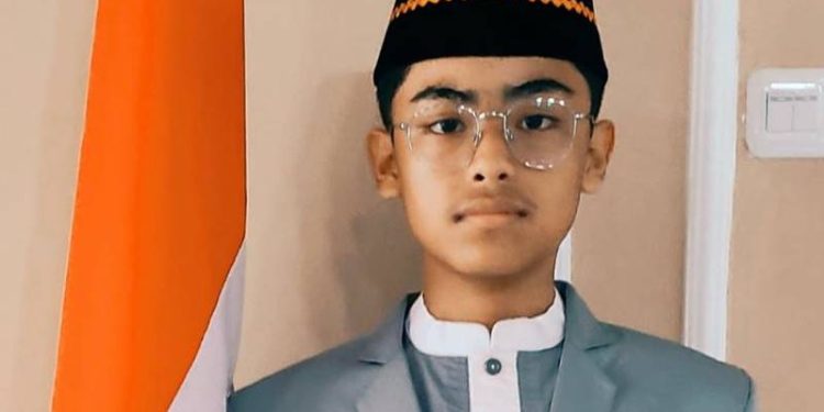 Siswa Sekolah Menengah Pertama (SMP) Negeri 1 Gorontalo, Moh Fadhly Mayulu Alamri (dok. pribadi)