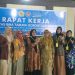 Jajaran pimpinan perguruan tinggi dan pimpinan fakultas Hukum UNBITA Gorontalo pada rapat kerja UNBITA, Selasa (24/1/2023) (muhajir/gopos)