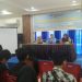 Rektor UNBITA Gorontalo, Dr. Ellys Rachman memberikan sabutan pada yudisum mahasiswa semester ganjil, Sabtu (28/1/2023) (muhajir/gopos)
