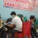 Pelaksanaan donor darah di Kampus UNBITA Gorontalo diikuti civitas akademik UNBITA, Sabtu (28/1/2023) (muhajir/gopos)