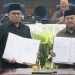 Pengesahan rancangan peraturan daerah (Ranperda) tentang pengelolaan keuangan daerah melalui rapat paripurna dewan, Senin (30/1/2023) (istimewa)