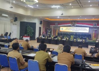 Rapat Komisi C, Dekot Gorontalo. Selasa (31/1/2022). Istimewa