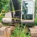 Sebuah alat berat yang disita Polres Boalemo dari kawasan Hutan Nantu, Desa Saritani, Boalemo.(istimewa)