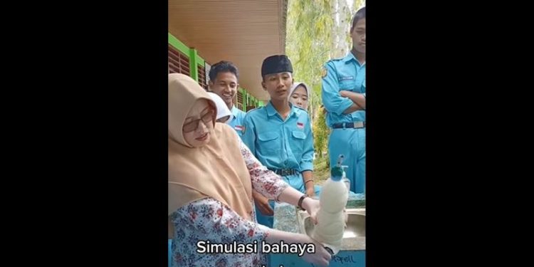 Foto: Tangkapan Layar TikTok/aricahyani9000
