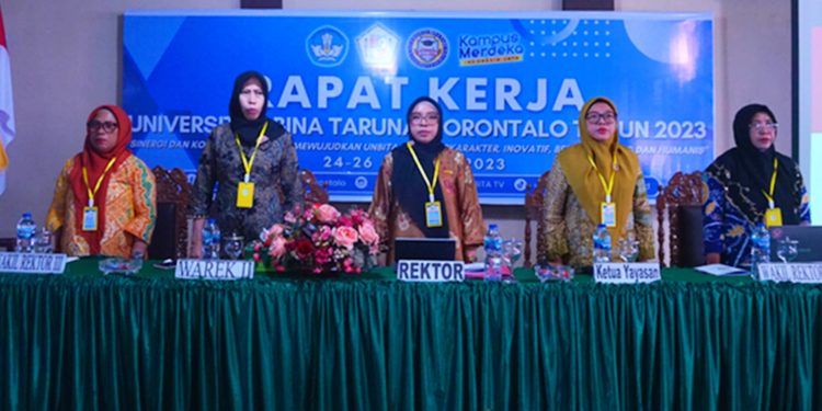 Rapat kerja UNBITA Gorontalo, Selasa (24/1/2023) (istimewa)