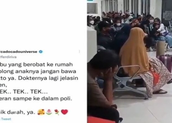 Foto: Tangkapan Layar TikTok/sawangan_info