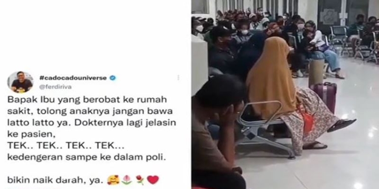 Foto: Tangkapan Layar TikTok/sawangan_info