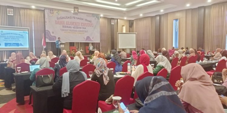 Dinas Kesehatan Provinsi Gorontalo bahas Bantuan Operasional Kesehatan (BOK) 2023.