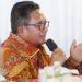 Wali Kota Gorontalo, Marten Taha menilai kinerja Bank Sulut Go terkait pengelolaan keuangan sangatlah baik. (Foto: Humas)