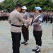 Kepolisian Resor Gorontalo kembali menggelar Upacara Pemberhentian Tidak Dengan Hormat (PTDH) dari dinas Polri kepada salah satu anggotanya berinisial Brigpol (YS) alias Yos, Jum’at (17/02/2023).