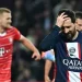 Penyerang Paris Saint-Germain Lionel Messi bereaksi setelah kehilangan peluang gol selama pertandingan leg pertama Liga Champions antara PSG vs Bayern Munich di Parc des Princes di Paris, pada 14 Februari 2023. Anne-Christine POUJOULAT / AFP