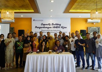 Peningkatan kapasitas dalam rangka pengembangan UMKM Hijau yang dilaksanakan Kantor Perwakilan Bank Indonesia Provinsi Gorontalo di Denpasar, Bali. (Dok. KPw BI Gorontalo)