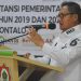 Walikota Gorontalo menghadiri Orientasi Pengenalan Nilai Dan Etika Pada Instansi Pemerintah Bagi PPPK Formasi Tahun 2019 di lingkungan Pemkot tahun 2023, (15/2/2023). (Foto: Putra/Gopos)