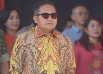 Wali Kota Gorontalo, Marten Taha mengungkapkan kehadiran Kantor Wilayah (Kanwil) BSG Gorontalo memberikan dampak baik bagi perekonomian khususnya di Kota Gorontalo. (Foto: Putra/Gopos)