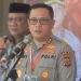 Kapolda Gorontalo, Irjen Pol Helmy Santika saat diwawancarai awak media di GPCC, Kota Gorontalo, Rabu (22/2/2023). (Foto: Putra/Gopos)